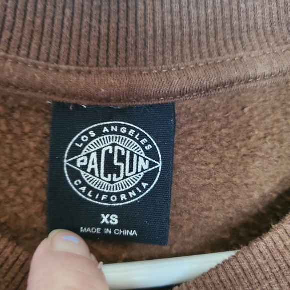 PacSun Womens Oversized ColorBlock Button Sweater Cardigan Size XS - Picture 7 of 12